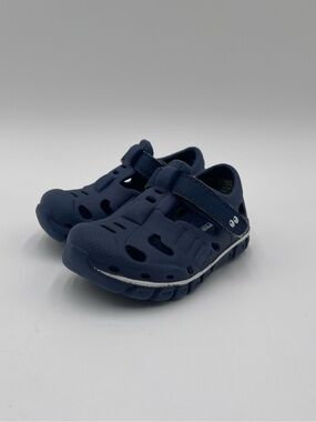 Baby Boys' Surprize by Stride Rite Rider Sneakers Land & Water Shoes Navy Blue 3